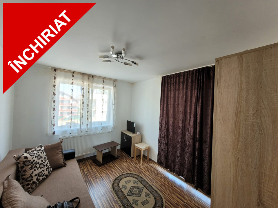 Închiriere garsonieră mobilată și utilată în zona Coresi, Brașov.