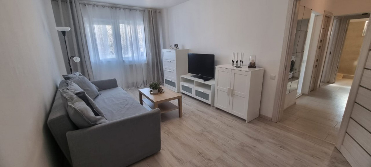 Apartament 2 camere (utilat-mobilat) zona Judetean