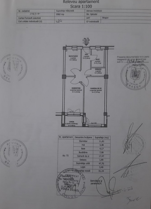 Apartament 2 camere (utilat-mobilat) zona Avantgarden-Bartolomeu