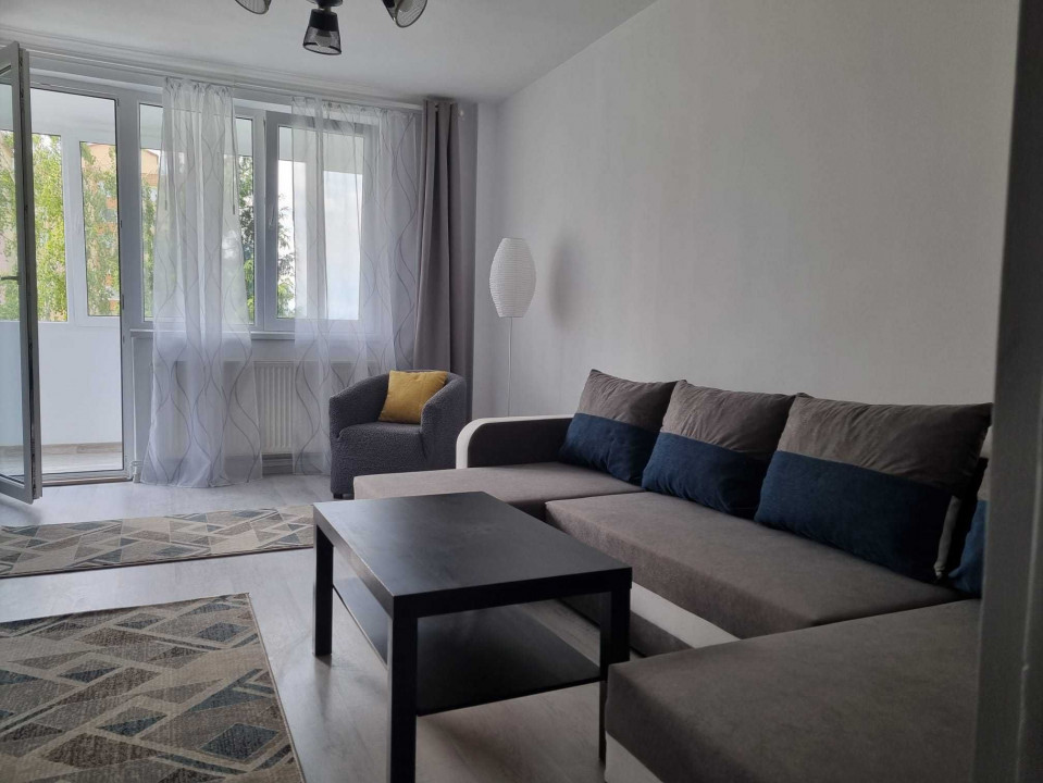 Apartament 2 camere(utilat-mobilat), situat în zona Vlahuta