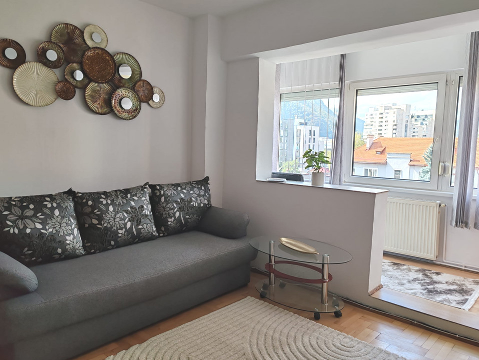 Apartament 2 camere mobilat și utilat complet, în Centrul Civic Brașov