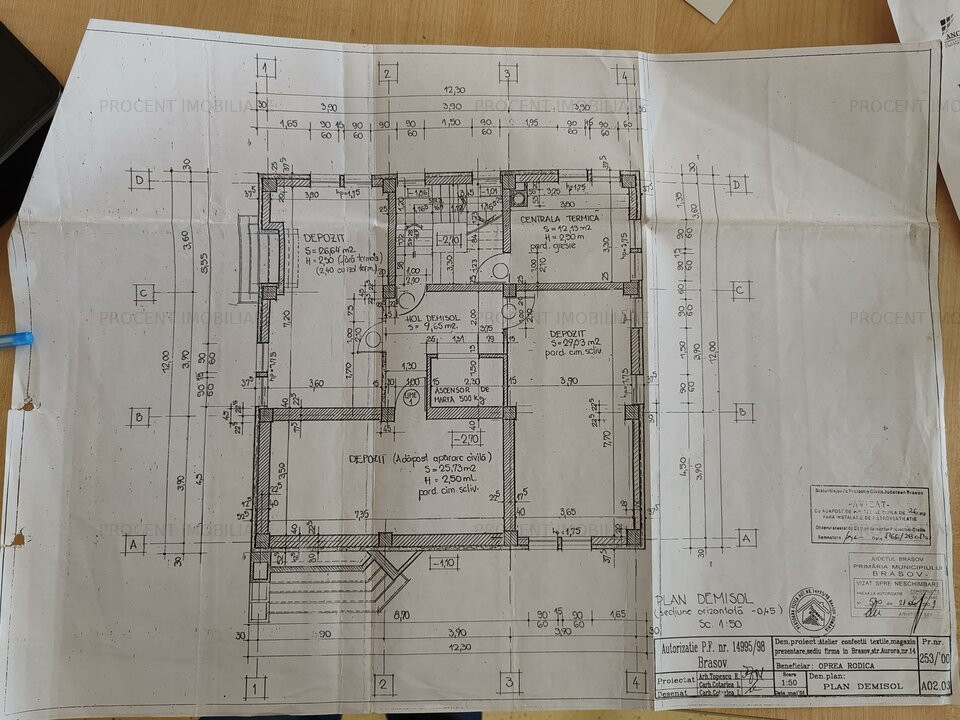 Clădire D+P+E+M1+M2 Zona Judetean