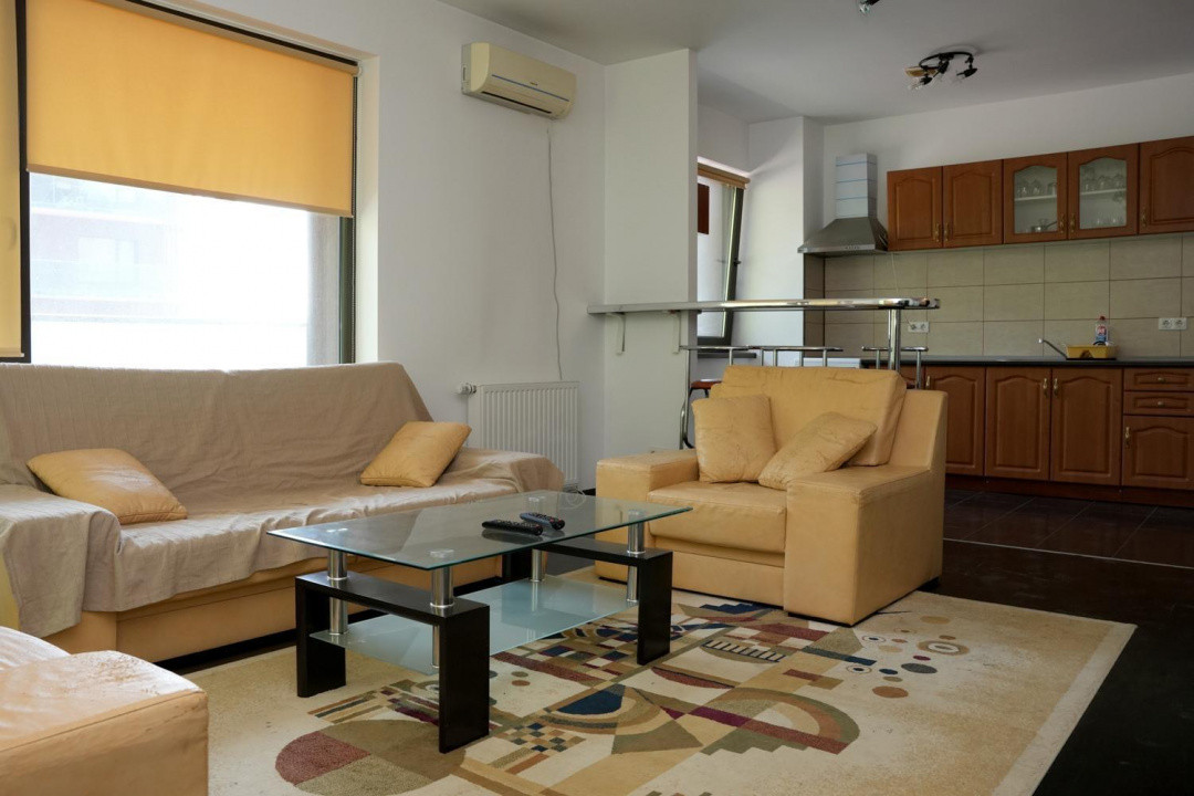 Apartament 2 camere mobilat, terasă, zona Tampa Gardens 