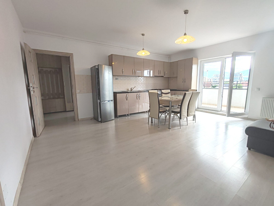 Apartament 2 camere, Tractorul – bloc nou, mobilat, priveliște superbă