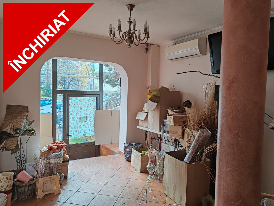 Spatiu comercial cu vitrina 