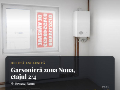 Garsonieră zona Noua, etajul 2/4